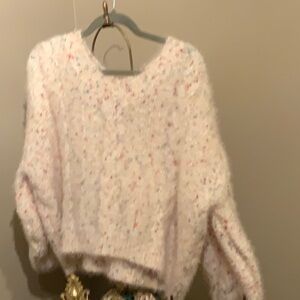 #30 Elegant Speckled Knit Sweater by POL RARE FIND NWOT FIRM 35
